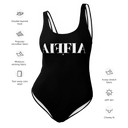 AIFFIA Logo BLK OUT One-Piece Swimsuit