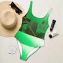 ABS Green Mic 1 One-Piece Swimsuit