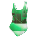 ABS Green Mic 1 One-Piece Swimsuit