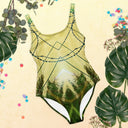 B&G Afghan Wire One-Piece Swimsuit