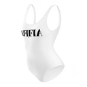 AIFFIA Logo WHT OUT One-Piece Swimsuit