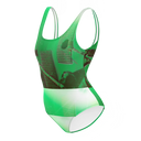 ABS Green Mic 1 One-Piece Swimsuit