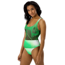 ABS Green Mic 1 One-Piece Swimsuit