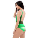 ABS Green Mic 1 One-Piece Swimsuit