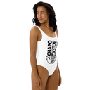 El Chapo Logo WHT OUT One-Piece Swimsuit