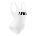 AIFFIA Logo WHT OUT One-Piece Swimsuit