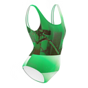 ABS Green Mic 1 One-Piece Swimsuit