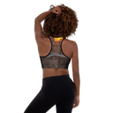 El Chapo Sunset Brunch BLK Padded Sports Bra