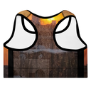 El Chapo Sunset Brunch BLK Padded Sports Bra