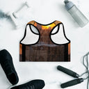 El Chapo Sunset Brunch BLK Padded Sports Bra