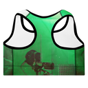 ABS Green Mic 1 /w BLK Sports Bra