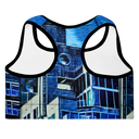 AIFFIA BLDG 1 BLK Padded Sports Bra