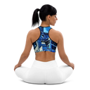 AIFFIA BLDG 1 BLK Padded Sports Bra