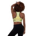 B&G Afghan Wire 1 BLK Padded Sports Bra