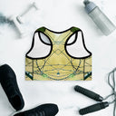 B&G Afghan Wire 1 BLK Padded Sports Bra