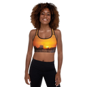 El Chapo Sunset Brunch BLK Padded Sports Bra