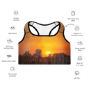 El Chapo Sunset Brunch BLK Padded Sports Bra