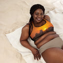 El Chapo Sunset Brunch BLK Padded Sports Bra