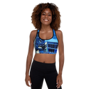 AIFFIA BLDG 1 BLK Padded Sports Bra