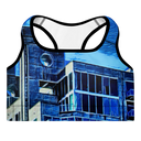 AIFFIA BLDG 1 BLK Padded Sports Bra