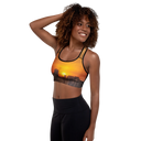 El Chapo Sunset Brunch BLK Padded Sports Bra