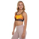 El Chapo Sunset Brunch BLK Padded Sports Bra