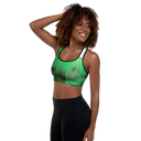 ABS Green Mic 1 /w BLK Sports Bra