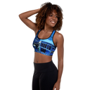 AIFFIA BLDG 1 BLK Padded Sports Bra