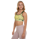 B&G Afghan Wire 1 BLK Padded Sports Bra