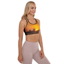 El Chapo Sunset Brunch BLK Padded Sports Bra