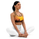 El Chapo Sunset Brunch BLK Padded Sports Bra