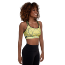 B&G Afghan Wire 1 BLK Padded Sports Bra