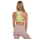 B&G Afghan Wire 1 WHT Padded Sports Bra