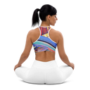 AIFFIA Escalator /w WHT Padded Sports Bra