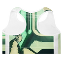 AIFFIA POKA 1 WHT Padded Sports Bra