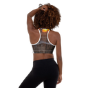 El Chapo Sunset Brunch WHT Padded Sports Bra