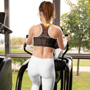 El Chapo Sunset Brunch WHT Padded Sports Bra