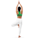 ABS Green Mic 1 /w WHT Sports Bra