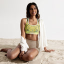 B&G Afghan Wire 1 WHT Padded Sports Bra