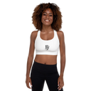 El Chapo Logo WHT OUT Padded Sports Bra