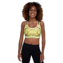 B&G Afghan Wire 1 WHT Padded Sports Bra