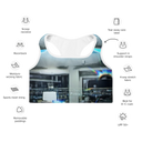 ABS MTM 1 WHT Padded Sports Bra