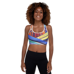 AIFFIA Escalator /w WHT Padded Sports Bra