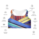 AIFFIA Escalator /w WHT Padded Sports Bra