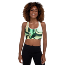 AIFFIA POKA 1 WHT Padded Sports Bra