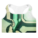 AIFFIA POKA 1 WHT Padded Sports Bra