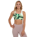 AIFFIA POKA 1 WHT Padded Sports Bra