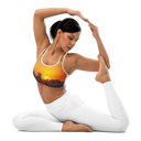 El Chapo Sunset Brunch WHT Padded Sports Bra