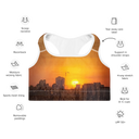 El Chapo Sunset Brunch WHT Padded Sports Bra