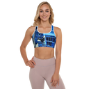 AIFFIA BLDG 1 WHT Padded Sports Bra